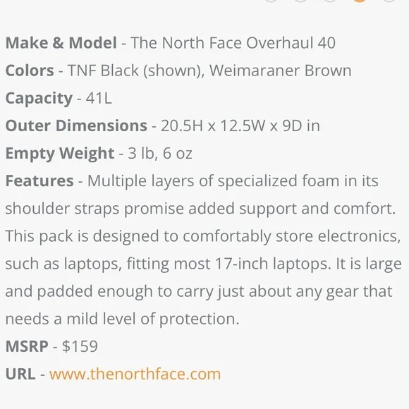 The North Face Backpack Overhaul 40 - Picture 15 of 15